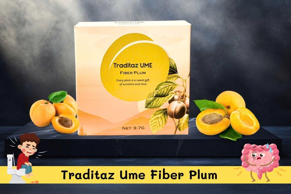 Traditaz Ume Fiber Plum - thực phẩm bổ sung hỗ trợ tiêu hóa - 2 Traditaz Ume Fiber Plum - thực phẩm bổ sung hỗ trợ tiêu hóa - 2