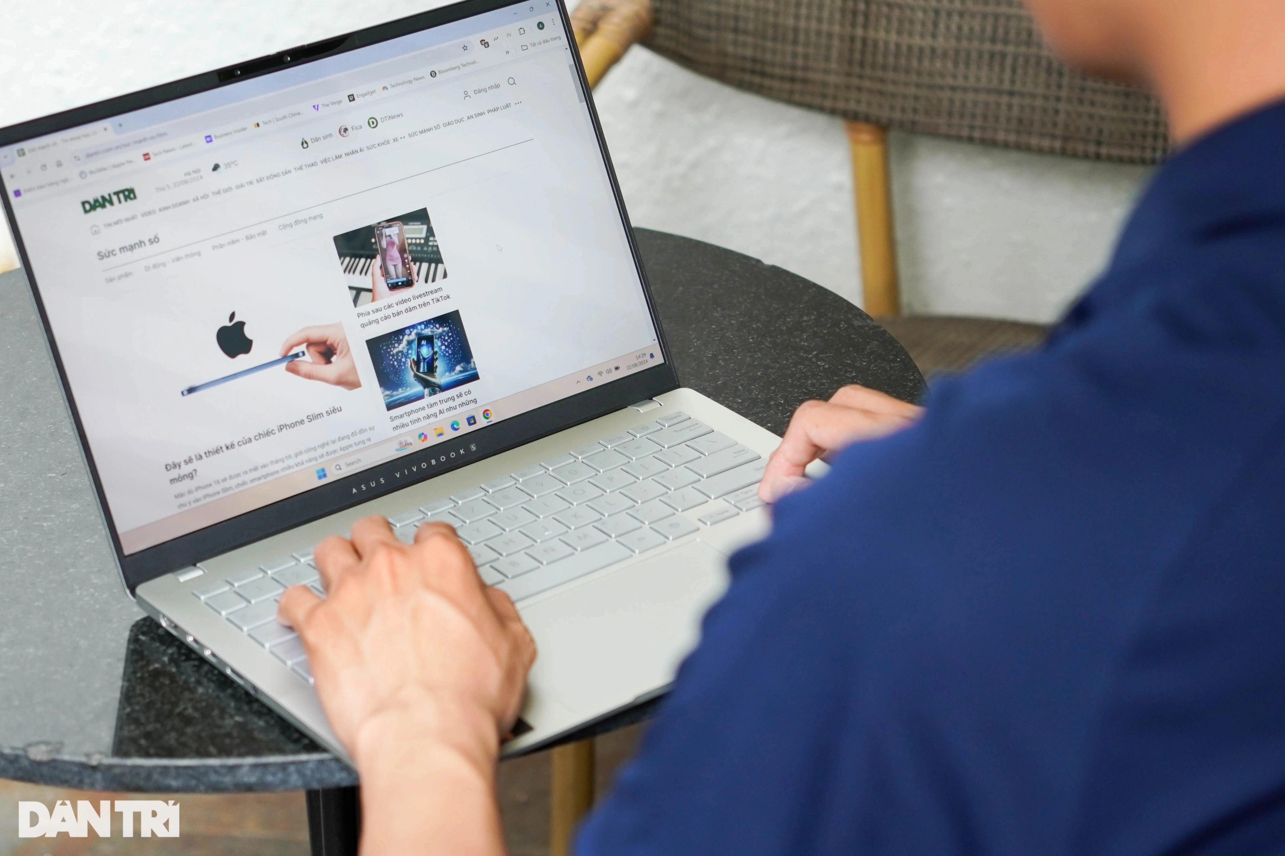 Αξιολόγηση Vivobook S 14: Λεπτός και ελαφρύς σχεδιασμός, ενσωματωμένη τεχνητή νοημοσύνη αλλά θερμαίνεται γρήγορα - 6 Đánh giá Vivobook S 14: Thiết kế mỏng nhẹ, tích hợp AI nhưng nhanh nóng - 6