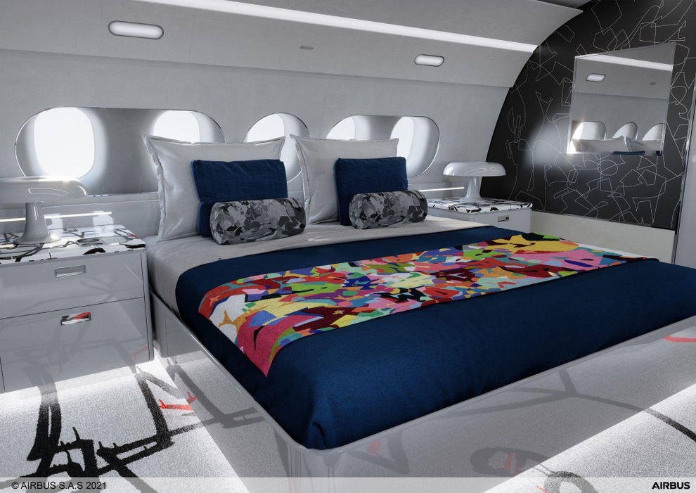 Cyril Kongo vẽ lên máy bay tư nhân của Airbus - 3 Cyril Kongo vẽ lên máy bay tư nhân của Airbus - 3