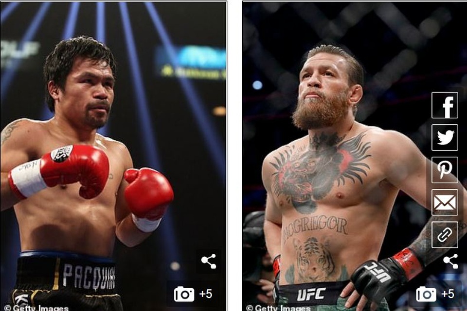 Manny Pacquiao lo mất đai WBA nếu đấu với Gã điên McGregor - 1 Manny Pacquiao lo mất đai WBA nếu đấu với Gã điên McGregor - 1