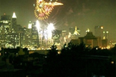 "Pháo hoa" tên lửa trong ngày quốc khánh Mỹ