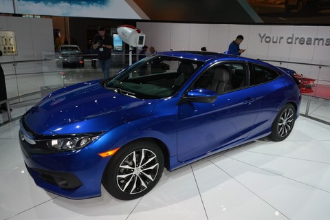 Honda Civic Coupe mới chính thức ra mắt