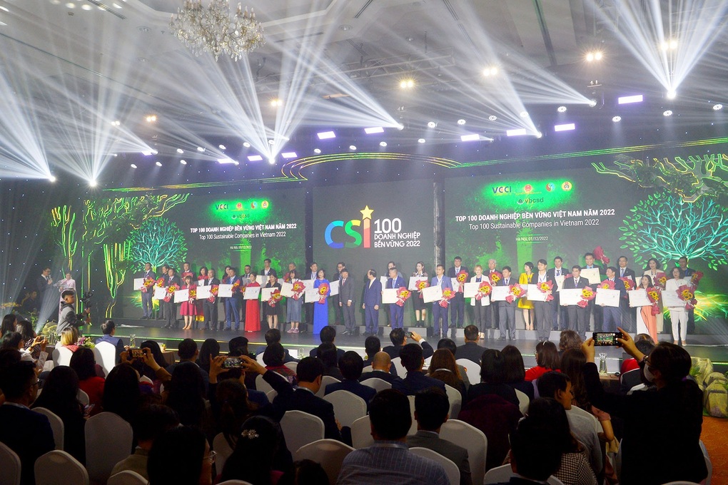 VCCI vinh danh 100 Doanh nghiệp bền vững Việt Nam 2022 - 1