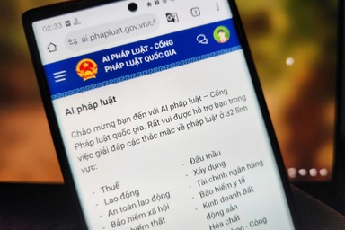 Cách dùng chatbot AI của Bộ Tư Pháp để giải đáp các thắc mắc về pháp luật