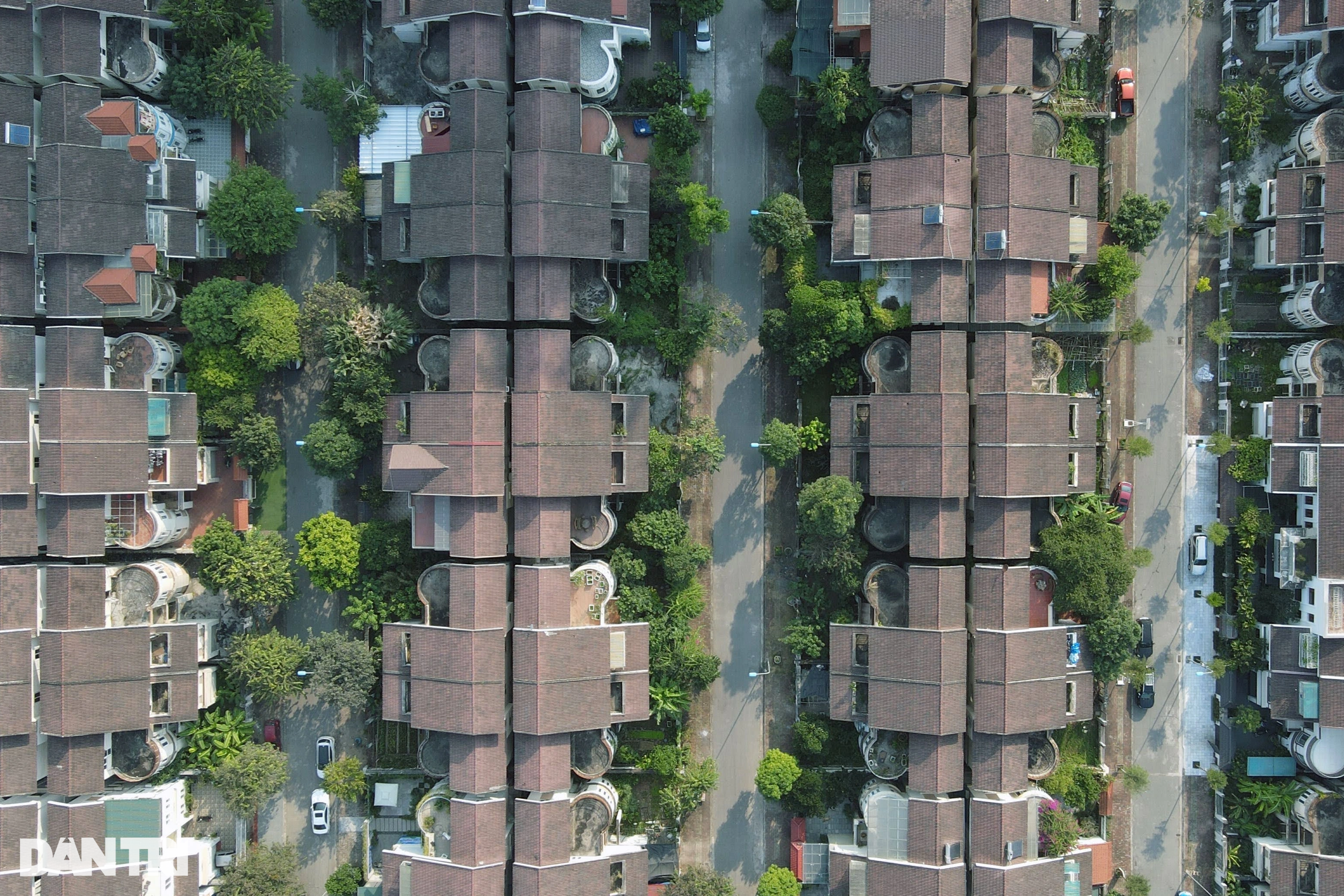 View - Chuối mọc um tùm trong biệt thự bỏ hoang ở một khu đô thị phía Tây Hà Nội | Báo Dân trí