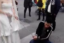 Cô dâu xích chú rể vì dám bỏ chạy khỏi lễ cưới