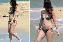 Jessica Biel khoe thân hình không tì vết với áo tắm