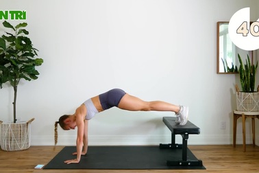 20 phút tập với ghế tại nhà, tự tin khoe vòng eo "con kiến"