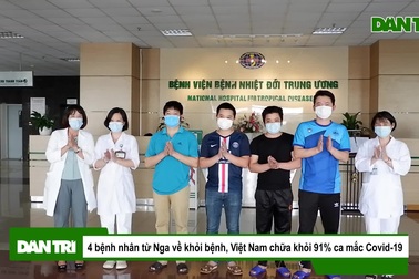 5 trường hợp Covid-19 khỏi bệnh, Việt Nam gần hết ca nhiễm SARS-CoV-2
