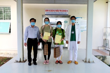 Bệnh nhân tái dương tính SARS-CoV-2 ở Quảng Nam xuất viện