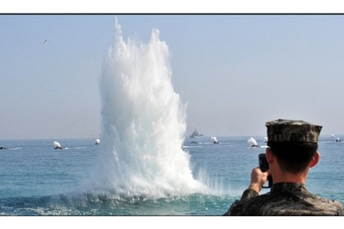 Hàn Quốc tập trận bắn đạn thật trên biển tiếp giáp Triều Tiên