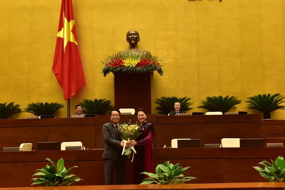 21 thành viên Hội đồng bầu cử Quốc gia ra mắt Quốc hội - 3 21 thành viên Hội đồng bầu cử Quốc gia ra mắt Quốc hội - 3