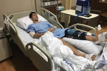 Đình Trọng phẫu thuật thành công tại Singapore