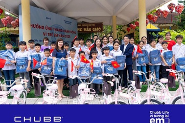 Chubb Life gieo mầm hy vọng cho hàng nghìn học sinh trên cả nước