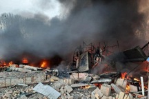 Một ngày Ukraine chìm trong khói lửa chiến sự