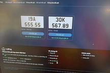 Biển số ô tô tải 60C-666.66 trúng đấu giá với số tiền hơn 1,7 tỷ đồng