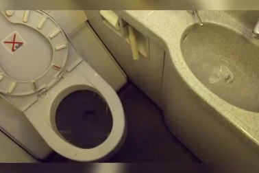 Chất thải của hành khách đi vệ sinh trên máy bay được xử lý thế nào?