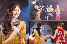 MC Thanh Thanh Huyền gây sốt vì hành động “ga-lăng” với Hoàng Thùy Linh