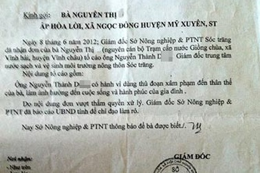 Một phụ nữ tố cáo bị "sếp" giở trò... đồi bại