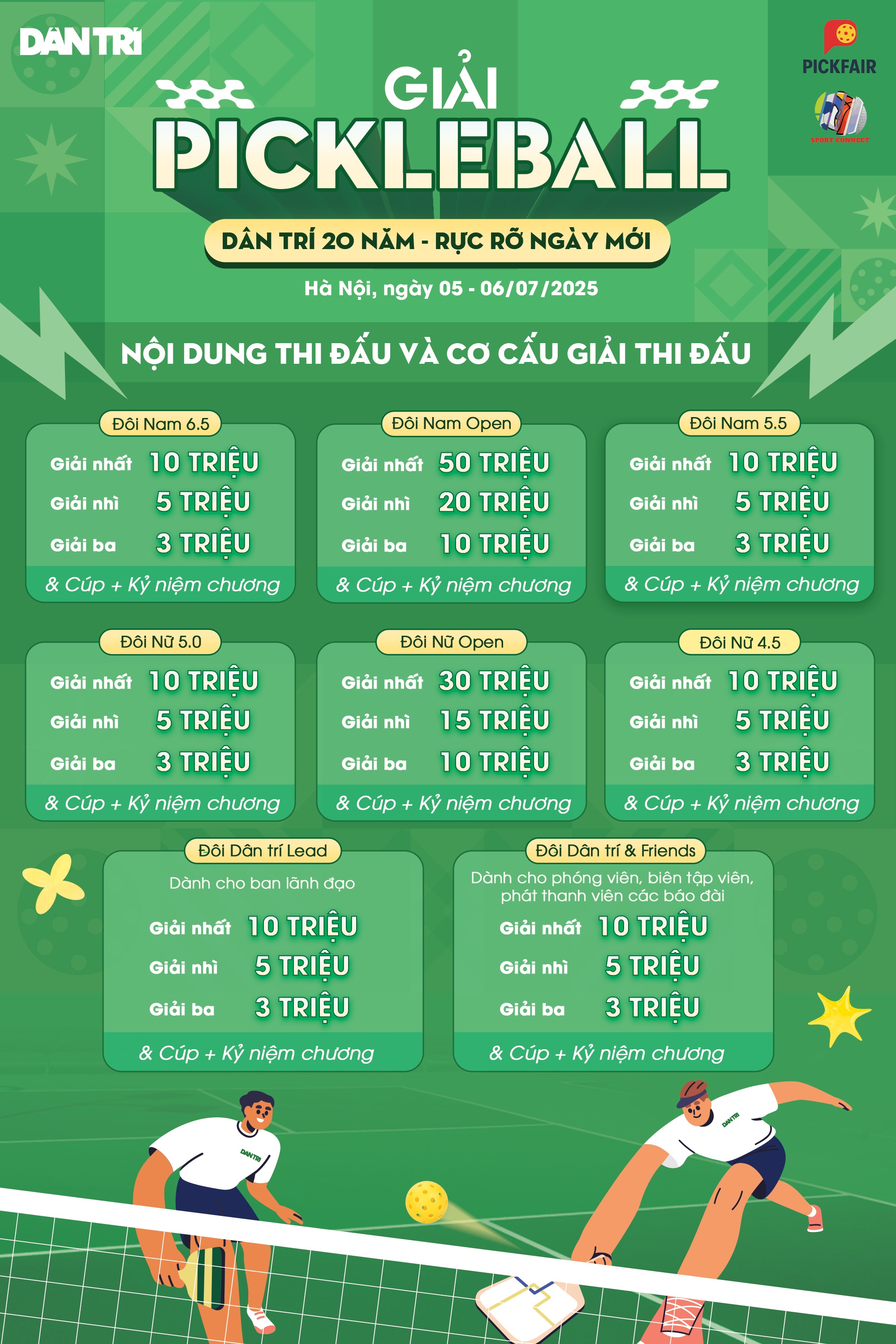 VĐV Huyền Trang: Cả nhà tôi rất háo hức tham gia giải pickleball Dân trí - 9 VĐV Huyền Trang: Cả nhà tôi rất háo hức tham gia giải pickleball Dân trí - 9