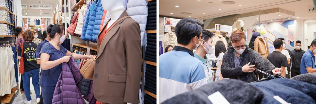 UNIQLO Vincom Bà Triệu tặng quà cho những khách hàng đầu tiên dịp khai trương - 4 UNIQLO Vincom Bà Triệu tặng quà cho những khách hàng đầu tiên dịp khai trương - 4