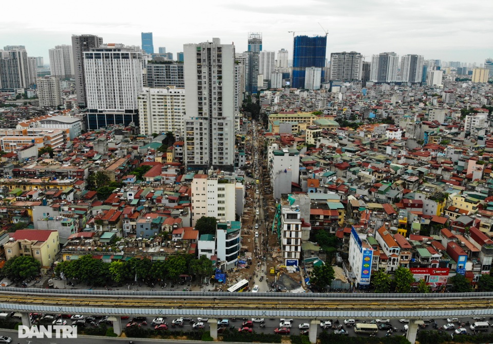 Hà Nội: Hơn 400 mét đường ì ạch thi công gần 3 năm chưa xong - 1 Hà Nội: Hơn 400 mét đường ì ạch thi công gần 3 năm chưa xong - 1
