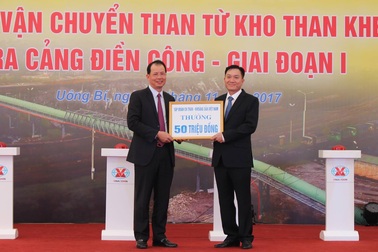 Quảng Ninh:  Đưa vào sử dụng tuyến băng tải than trị giá gần 1.300 tỷ đồng