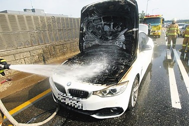Liên tiếp xảy ra các vụ cháy xe BMW