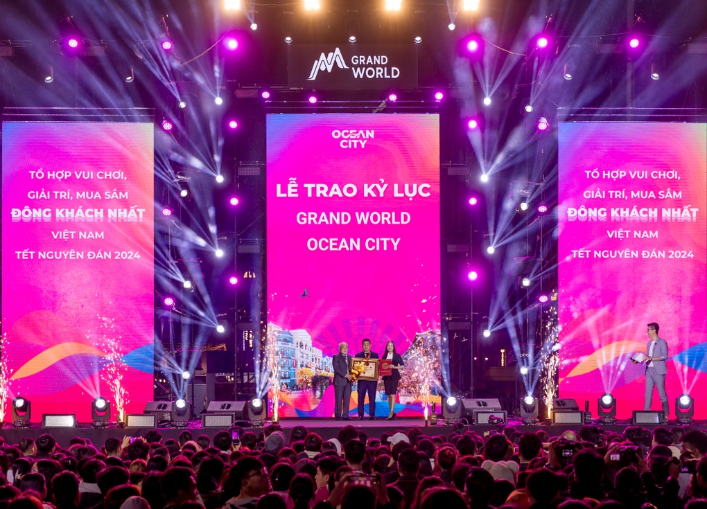 Grand World hút khách đến vui chơi tại khu đông Hà Nội bằng loạt trải nghiệm mới - 5 Grand World hút khách đến vui chơi tại khu đông Hà Nội bằng loạt trải nghiệm mới - 5