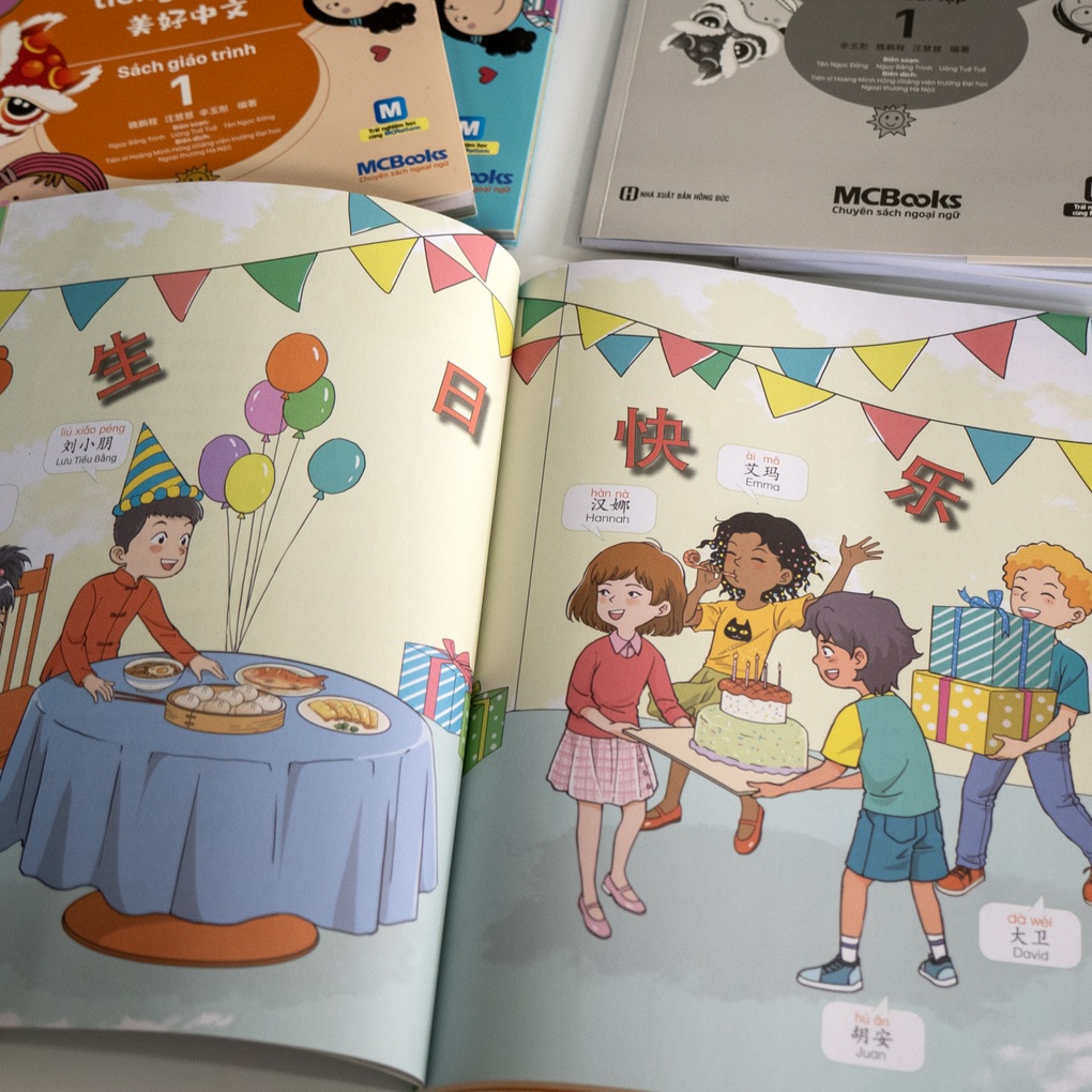 MCBooks ra mắt bộ Giáo trình tiếng Trung trẻ em - Xin chào tiếng Trung - 2 MCBooks ra mắt bộ Giáo trình tiếng Trung trẻ em - Xin chào tiếng Trung - 2