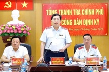 Thanh tra Chính phủ đốc thúc Phú Thọ giải quyết dứt điểm 2 vụ việc nóng