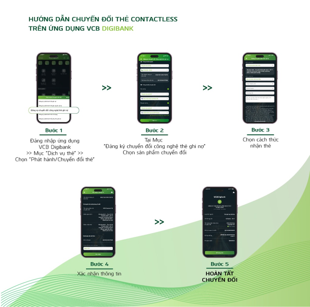 Chuyển đổi miễn phí, chi tiêu cuối năm như ý với thẻ Chip Vietcombank Contactless - 2 Chuyển đổi miễn phí, chi tiêu cuối năm như ý với thẻ Chip Vietcombank Contactless - 2