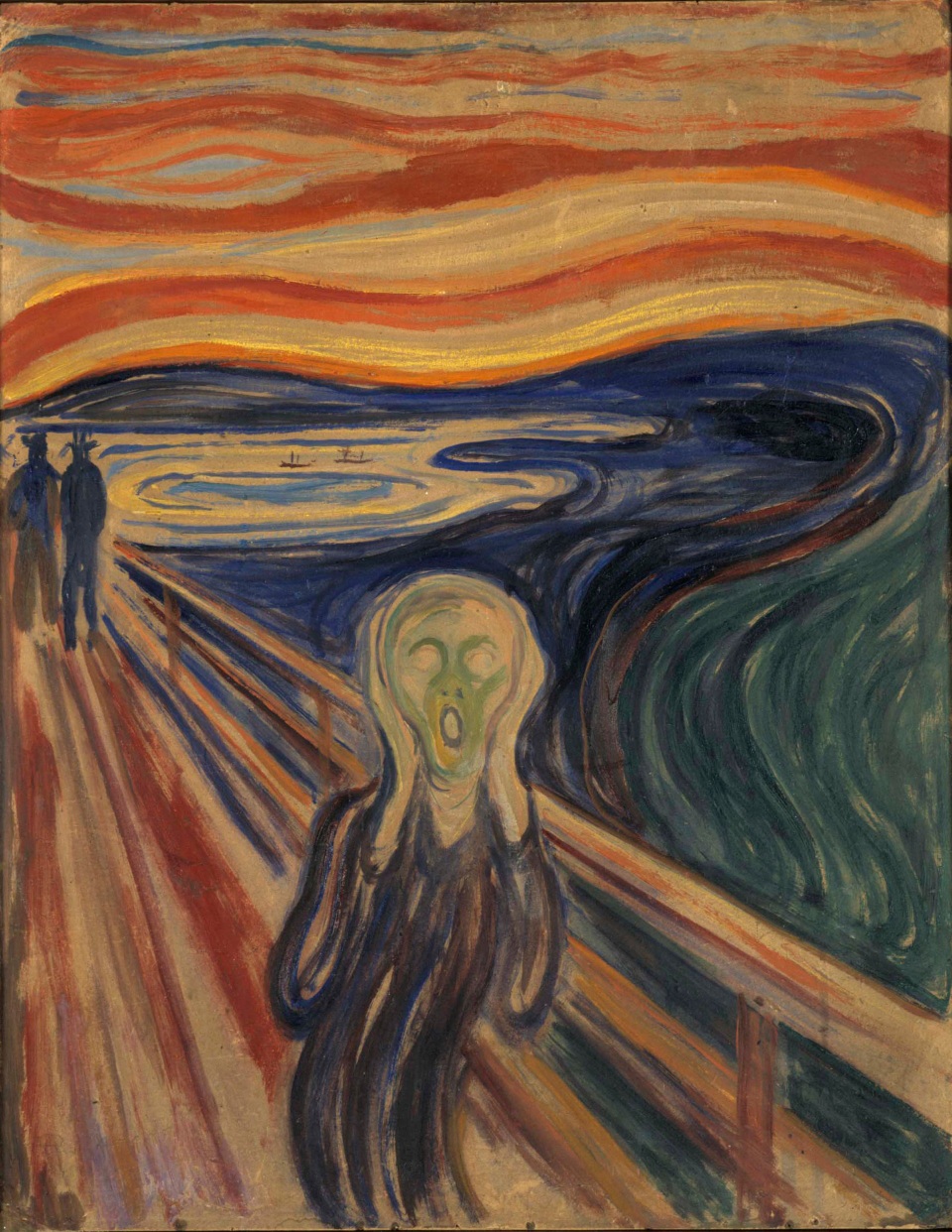 Bức “Tiếng thét” của Edvard Munch cần phải được... giãn cách - 1 Bức “Tiếng thét” của Edvard Munch cần phải được... giãn cách - 1