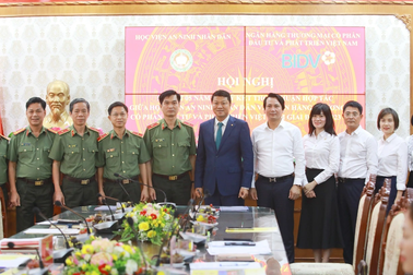 BIDV và Học viện An ninh Nhân dân tăng cường hợp tác