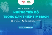 Cập nhật những tiến bộ can thiệp tim mạch trong hội nghị sắp diễn ra tại Hà Nội