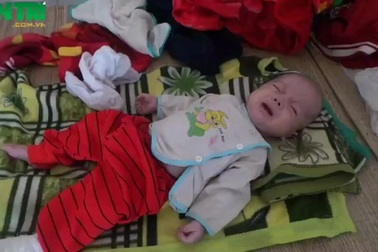 Nghẹn lòng nhìn bé trai 4 tháng tuổi thoi thóp vì bệnh tim bẩm sinh