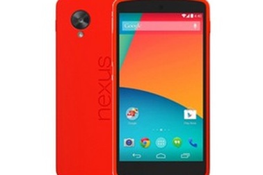 Nexus 5 phiên bản màu đỏ chính thức xuất hiện, giá bán không đổi