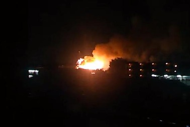 Nổ lớn tại căn cứ quân sự Mỹ ở Nhật Bản