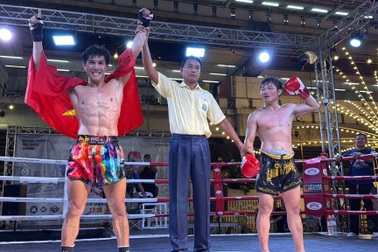 "Độc cô cầu bại" Duy Nhất thắng 2 đối thủ, xuất sắc giành HCV trên đất Thái