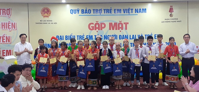 Gặp mặt đại biểu trẻ em người Đan Lai và trẻ em vùng dân tộc thiểu số, miền núi lần thứ I - Ảnh 5.