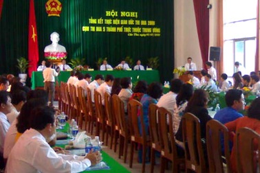 Cần Thơ đứng đầu trong cuộc thi đua giữa 5 TP trực thuộc trung ương