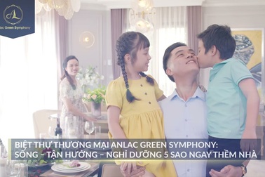 Biệt thự Pháp giữa lòng Tây Hà Nội Anlac Green Symphony.