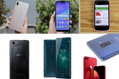 Loạt smartphone độc đáo lên kệ trong nửa đầu quý II/2018