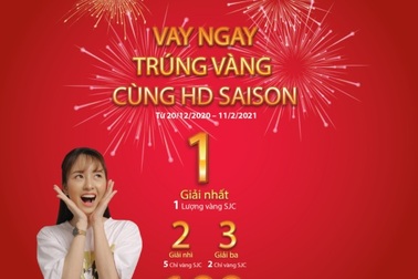 HD SAISON tặng vàng cho khách hàng