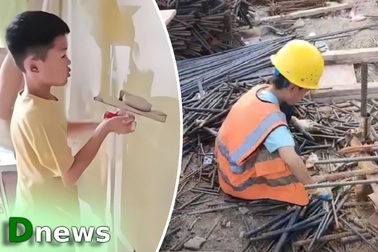 Ép con đi phụ hồ, bán hàng rong, cha mẹ nhận cái kết "cười ra nước mắt"