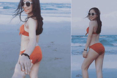 Bạn gái hot girl của Quang Hải ngày càng sexy bốc lửa