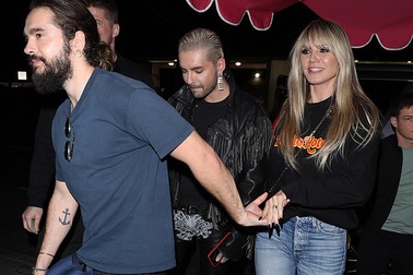 Heidi Klum đi ăn tối cùng chồng kém 16 tuổi