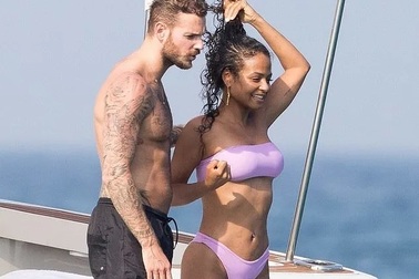 Christina Milian hạnh phúc bên bạn trai