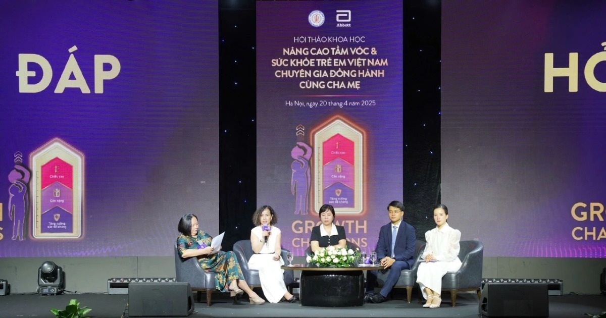 Can thiệp thấp còi từ sớm, giúp trẻ cải thiện chiều cao