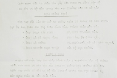 Chính quyền mượn đất của dân không trả: Hỗ trợ dân, kiểm điểm cán bộ